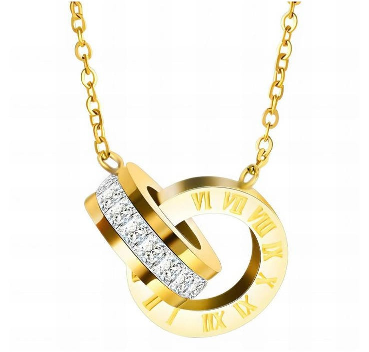 Dreiteiliges set 18K vergoldet