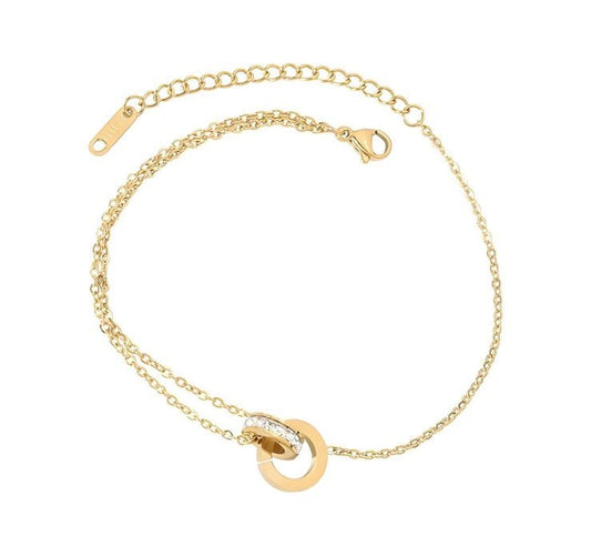 Armband in 18K vergoldet