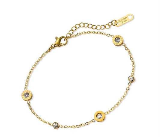 Armband in 18K vergoldet