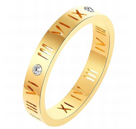 Ring in 18K vergoldet