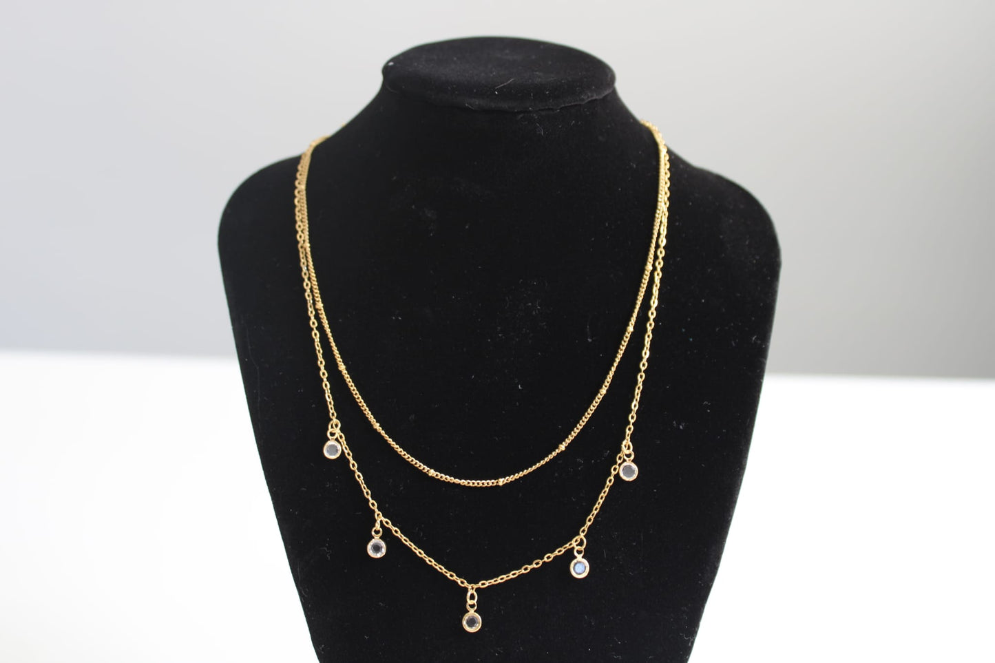 Hals Kette in 18K vergoldet